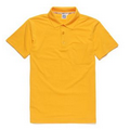 Fashion unisex short sleeve polo with pocket